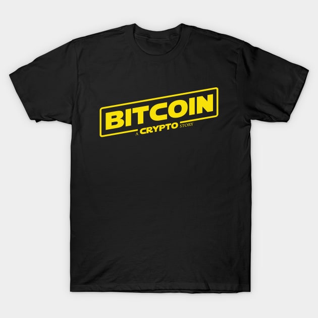 Bitcoin Story T-Shirt by zemluke